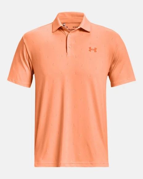 Picture of Under Armour Mens Playoff 3.0 Printed Polo - 1378677-906