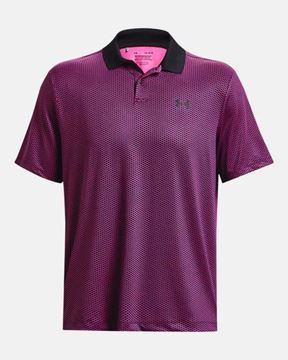 Picture of Under Armour Mens Performance 3.0 Printed Polo - 1377377-001