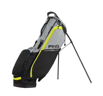 Picture of Ping Hoofer Lite Carry Bag - Black/Iron/Yellow