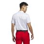 Picture of adidas Mens Stripe Zip Polo Shirt - IC1346