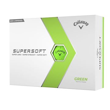 Picture of Callaway Supersoft Golf Balls 2023 Model - Matte Green (2 for £45)