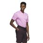 Picture of adidas Mens Textured Stripe Polo Shirt - HR9070
