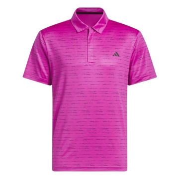 Picture of adidas Mens Stripe Zip Polo Shirt - IC1345