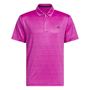 Picture of adidas Mens Stripe Zip Polo Shirt - IC1345