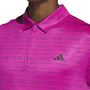 Picture of adidas Mens Stripe Zip Polo Shirt - IC1345