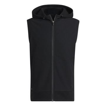 Picture of adidas Mens Statement Full Zipped Hooded Vest - HF6566