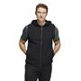 Picture of adidas Mens Statement Full Zipped Hooded Vest - HF6566