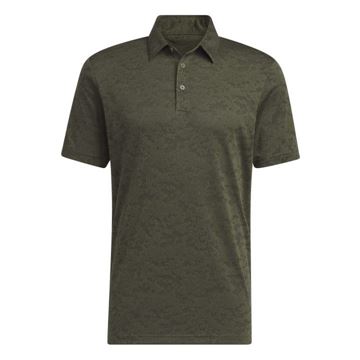 Picture of adidas Mens Textured Jacquard Golf Polo Shirt - HS1114