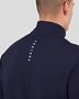 Picture of Castore Mens Classic Zip Mock Pullover - Midnight Navy