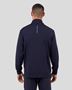 Picture of Castore Mens Classic Zip Mock Pullover - Midnight Navy