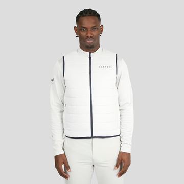 Picture of Castore Mens Quilted Gilet - Stone Grey