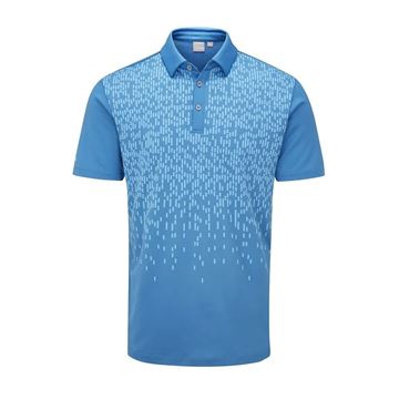 Picture of Ping Mens Ratio Polo Shirt - Danube Multi
