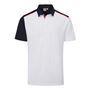 Picture of Ping Mens Mack Polo Shirt - White/Navy Multi