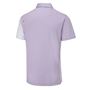 Picture of Ping Mens Mack Polo Shirt - White/Cool Lilac Multi