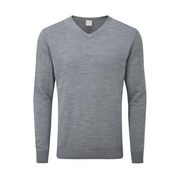 Picture of Ping Mens Sullivan Pullover - French Grey Marl