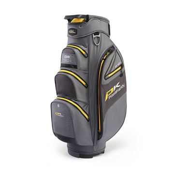 Picture of Powakaddy Dri Tech Waterproof Cart Bag - Grey/Yellow