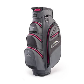 Picture of Powakaddy Dri Tech Waterproof Cart Bag - Grey/Pink