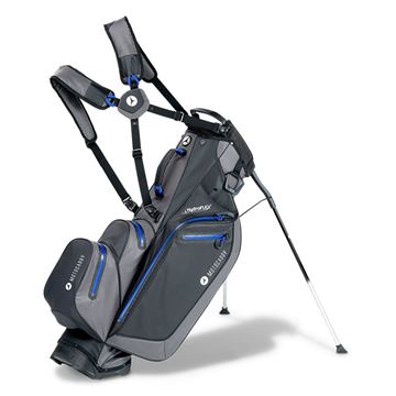Picture of Motocaddy HydroFLEX Stand Bag Charcoal/Blue