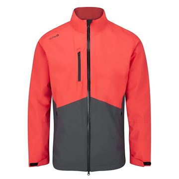 Picture of Ping Mens SensorDry S2 Pro Waterproof Jacket  2023 - Poppy/Asphalt