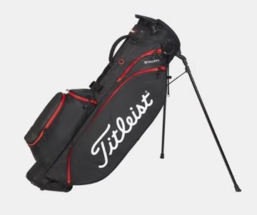 Picture of Titleist Players 4 StaDry Stand Bag - Black/Red