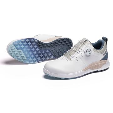 Picture of Mizuno Mens Genem WG BOA Golf Shoes - White/Navy