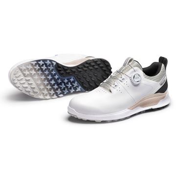 Picture of Mizuno Mens Genem WG BOA Golf Shoes - White/Black