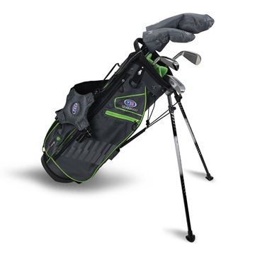 Picture of US Kids Junior UL57-s 5 Club Stand Set, Grey/Black/Green