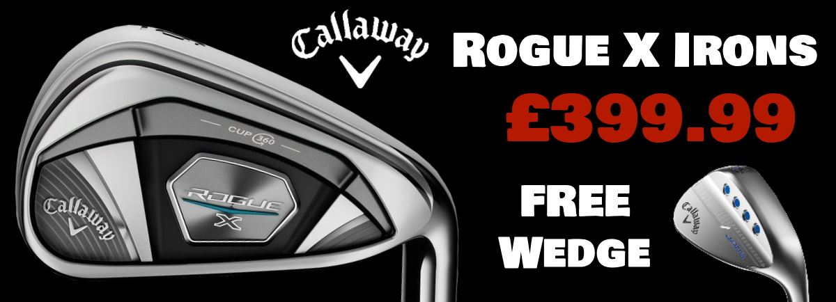 Rogue X Irons with FREE wedge