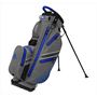 Picture of Longridge Elements Waterproof Stand Bag - Grey/Royal