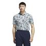 Picture of adidas Mens Burst Jacquard Golf Polo Shirt Polo Shirt - HZ0430
