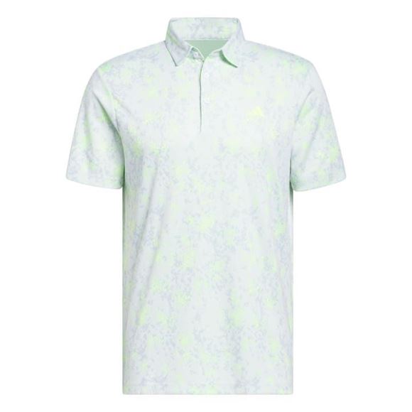 Picture of adidas Mens Burst Jacquard Golf Polo Shirt Polo Shirt - HZ0427