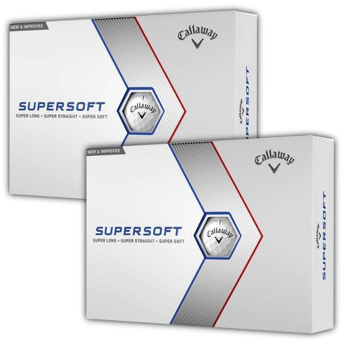 Callaway Supersoft Golf Balls 2023 Model White