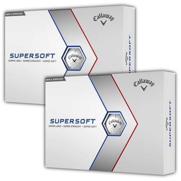 Picture of Callaway Supersoft Golf Balls 2023 Model - White (2 for £45)
