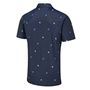 Picture of Ping Mens Two Tone Polo Shirt - Navy/Stone Blue Multi