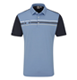 Picture of Ping Mens Morten Polo Shirt - Stone Blue/Multi