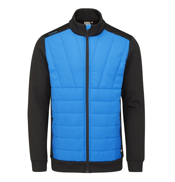 Picture of Ping Vernon Men's Quilted Jacket - Classic Blue/Black