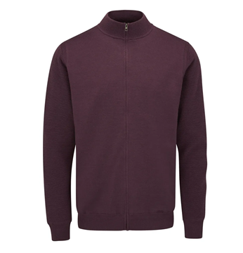 Picture of Ping Mens Porter Lined Full Zip Sweater - Fig
