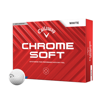 Picture of Callaway Chrome Soft Golf Balls 2024 - White (2 for £90)