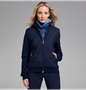 Picture of Ping  Breanna Ladies Full Zip Hybrid Sweater - Oxford Blue