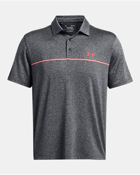 Picture of Under Armour Mens UA Playoff 3.0 Stripe Polo - 1378676-005 - Black