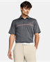 Picture of Under Armour Mens UA Playoff 3.0 Stripe Polo - 1378676-005 - Black