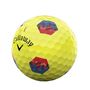 Picture of Callaway Chrome Soft TruTrack Golf Balls 2024 - Yellow (2 for £90)