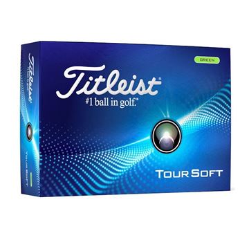 Picture of Titleist Tour Soft Golf Balls 2024 Model - Green