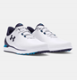 Picture of Under Armour Men's UA Drive Fade Spikeless Golf Shoes - 3026922-101 - White/Navy