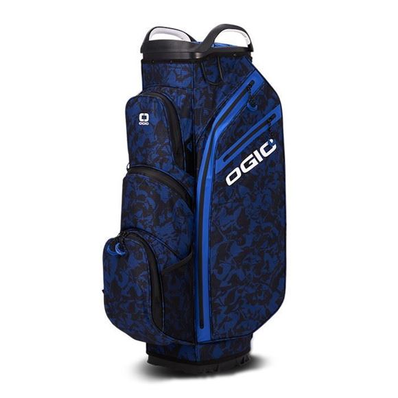 Picture of Ogio Golf All Elements Silencer Cart Bag 2024 - Blue Floral Abstract