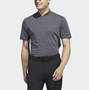 Picture of adidas Mens Sport Stripe Polo Shirt - IU4403 - Grey Six/Black