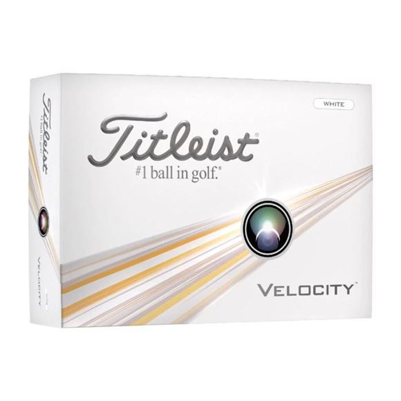 Picture of Titleist Velocity Golf Balls 2024 Model - White