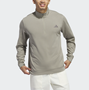Picture of adidas Mens Elevated 1/4 Zip Pullover - IU4492 - Silver Pebble