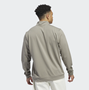 Picture of adidas Mens Elevated 1/4 Zip Pullover - IU4492 - Silver Pebble