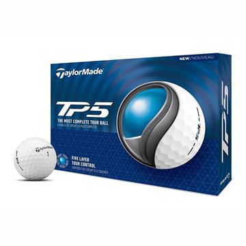Picture of TaylorMade TP5 Golf Balls White 2 For £70